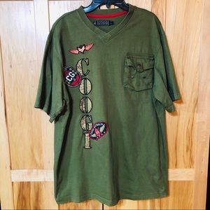 Coogi Australia patches T shirt